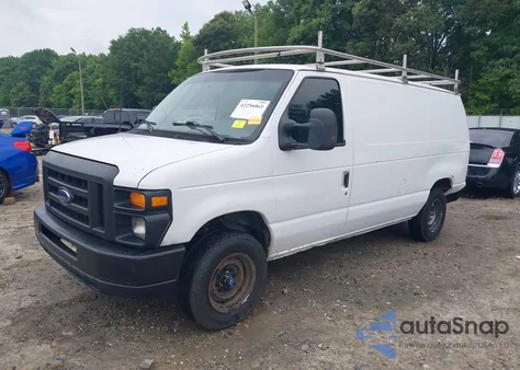 2008 Ford E-150 Commercial/Recreational z USA, uszkodzony, nr VIN 1FTNE14W88DA06788